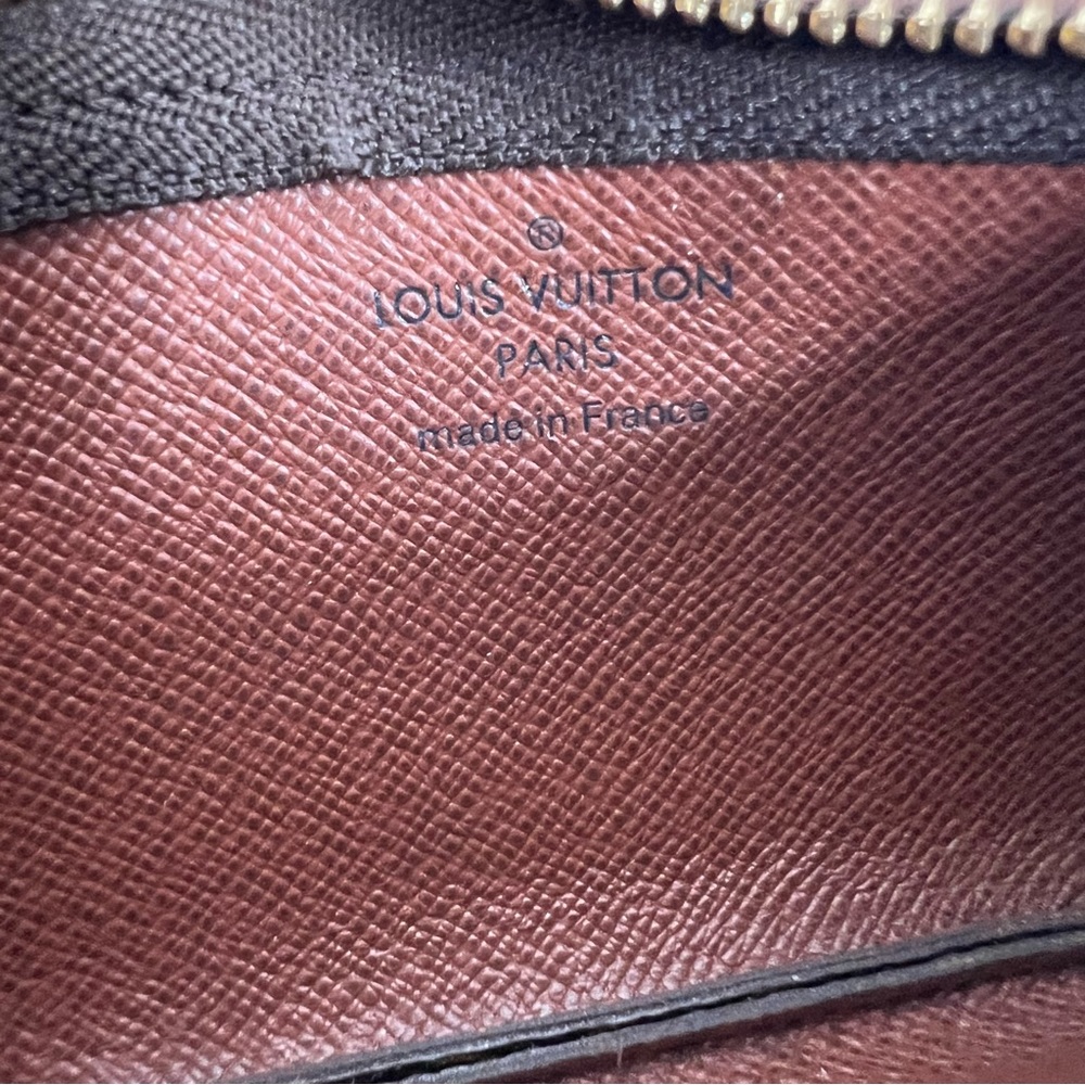 Louis Vuitton Key Pouch Brown Monogram Coated Canvas Credit Card Holder CT0118 - Picture 7 of 9